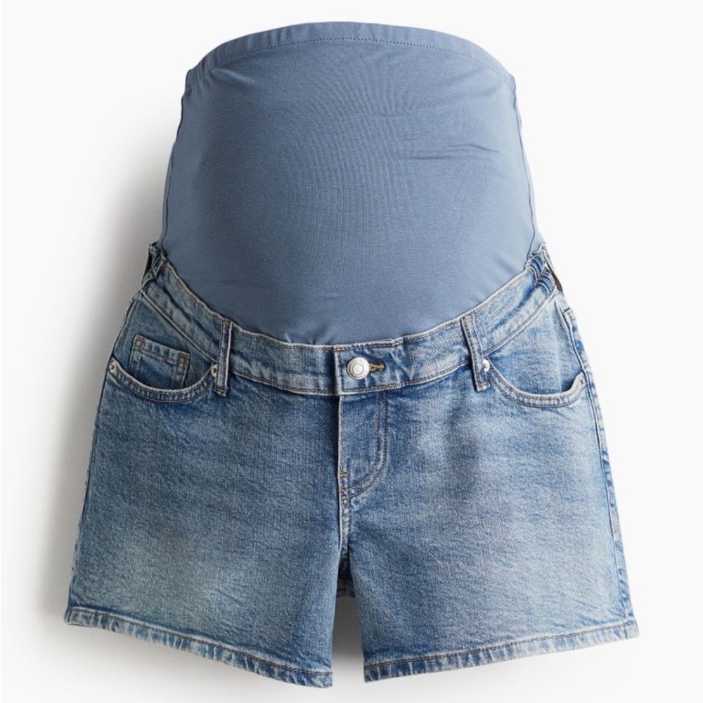NWT! H&M MAMA (maternity) Denim Shorts